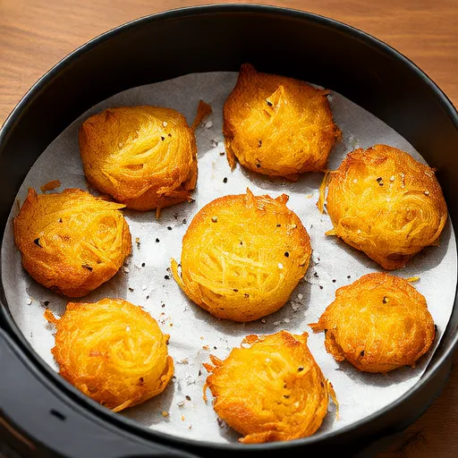 Hava Fritözünde Latke
