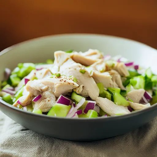 Ensalada de Pollo Ranch Deliciosamente Simple