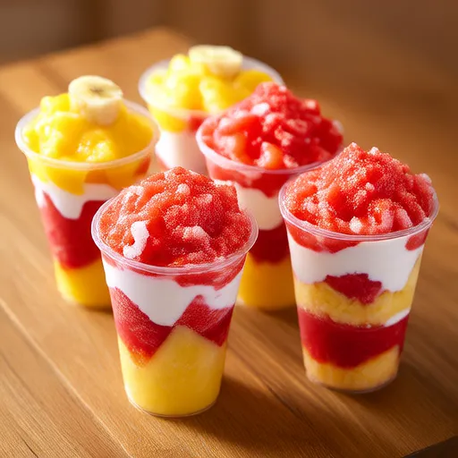 Copo de Frutas Congeladas