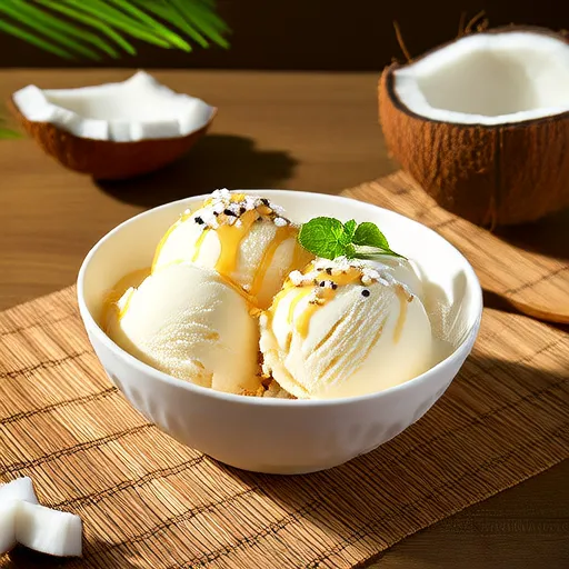 Coconut Milk Ice Cream