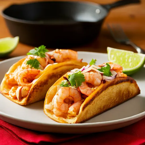 Shrimp Quesadillas with Cilantro and Lime