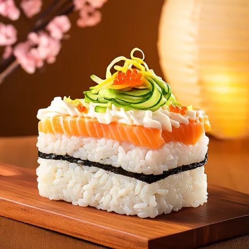 Gâteau de Sushi