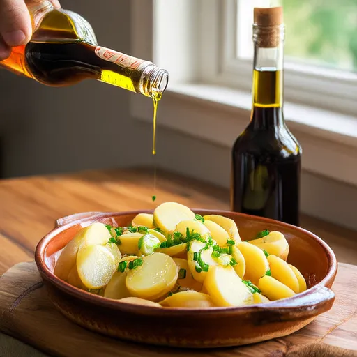 Salad Khoai Tây Hy Lạp Nhẹ Nhàng và Dễ Làm