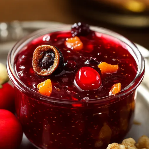 Tangerine Cherry Cranberry Sauce