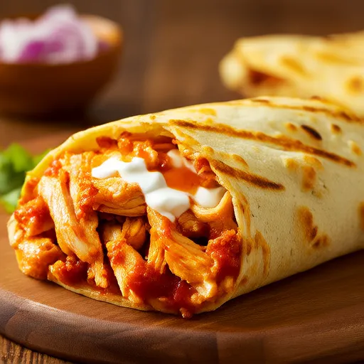 Quesadillas de Frango Buffalo