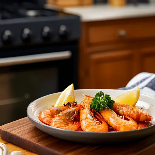 Shrimp Scampi Bake