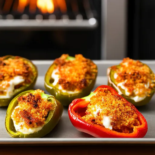Jalapeno Poppers Senza Glutine a Tre Formaggi