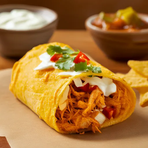 Yummy Chicken Burritos