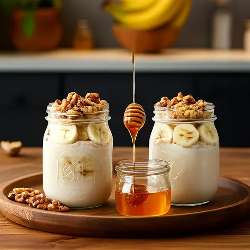 Quaker® Banana Bread Overnight Oats