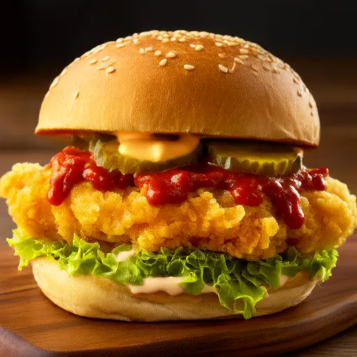 Crispy Buffalo Chicken Sandwiches