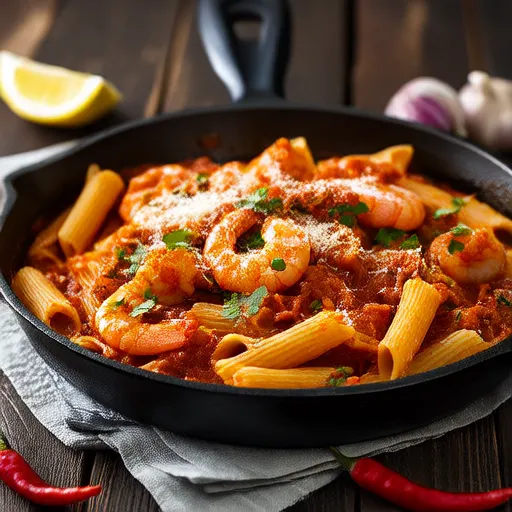 Scampi Udang Tomat Pedas