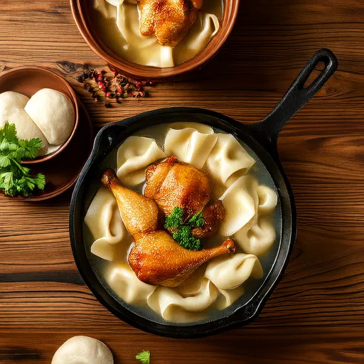 Polish Chicken and Dumplings