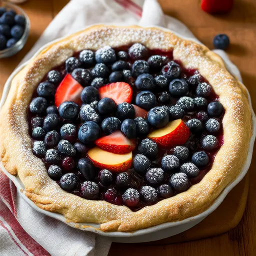 Cobbler de Frutas con Masa Fácil