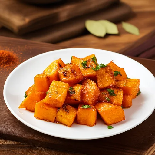 Bouchées de patates douces sucrées et épicées