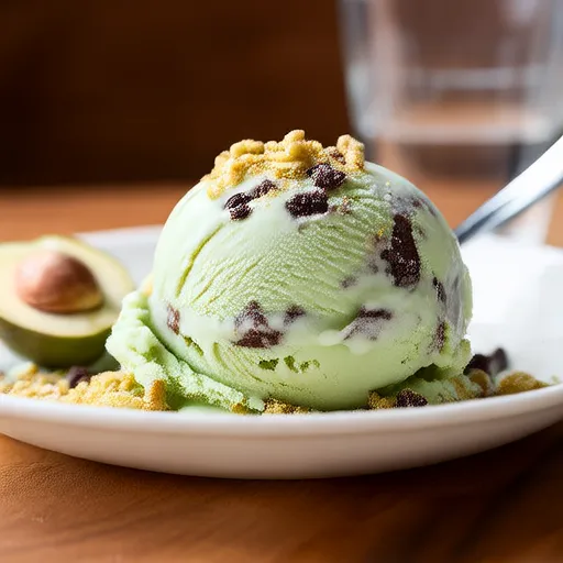 ピスタチオチョコチップアイスクリーム