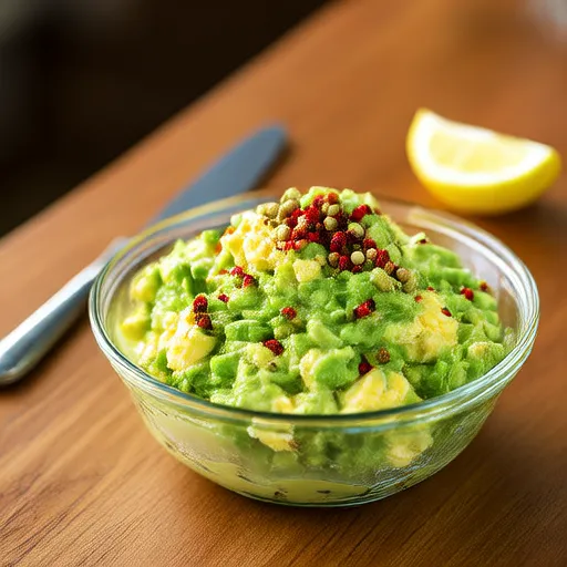 Light Avocado Egg Salad