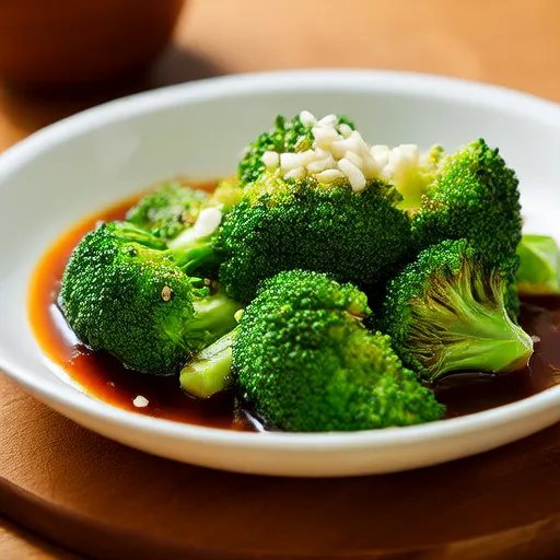 Brocoli rôti au miso