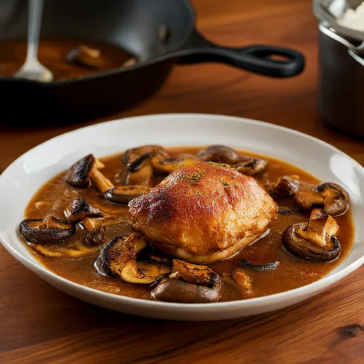 Chicken Marsala with Portobello Mushrooms