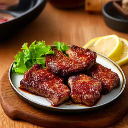 Costolette di Maiale Marinate all'Asiatica