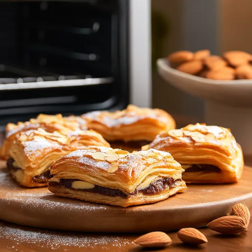 Pastéis de Amêndoa Dinamarqueses Fáceis