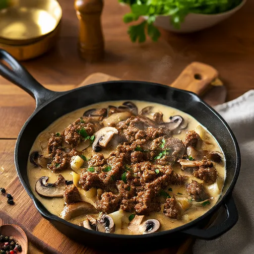 牛肉末版牛肉史托加諾夫