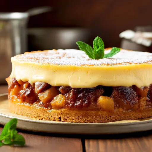 Bavarian-Style Apple Torte