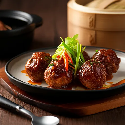 Hoisin-Glazed Meatballs
