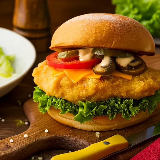 Baked Chicken Burgers with Mushrooms and Spinach
