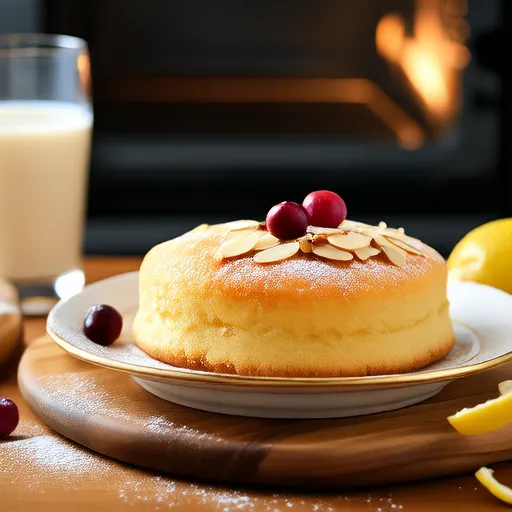 Bánh muffin chanh nam việt quất
