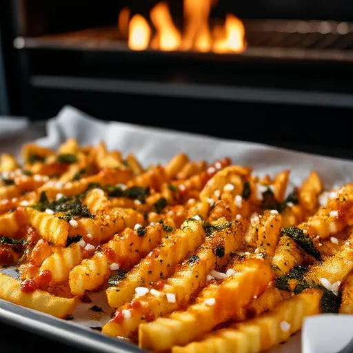 Würzige Old Bay Dünne Fritten