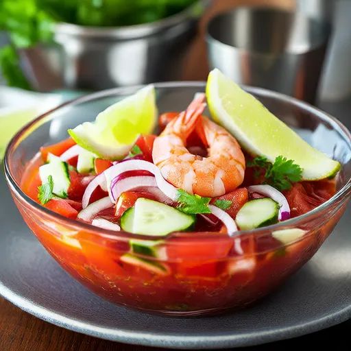 Bloody Mary Ceviche