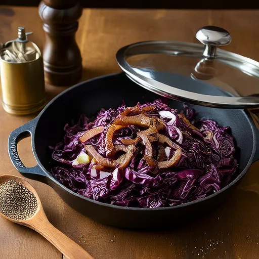 Sauteed Red Cabbage