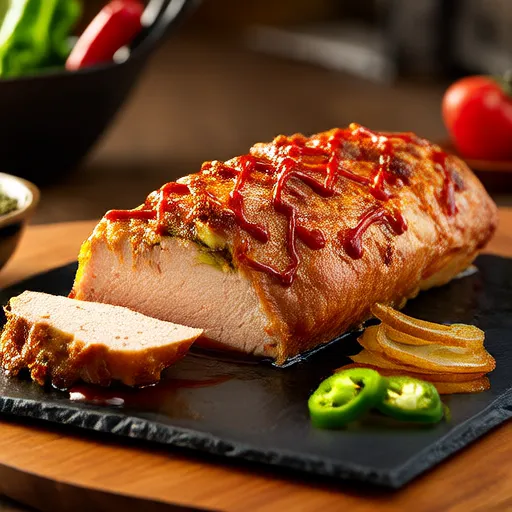 莎莎鸡肉肉饼