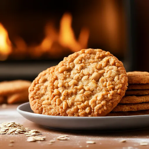 Galletas de Mantequilla de Maní y Salvado