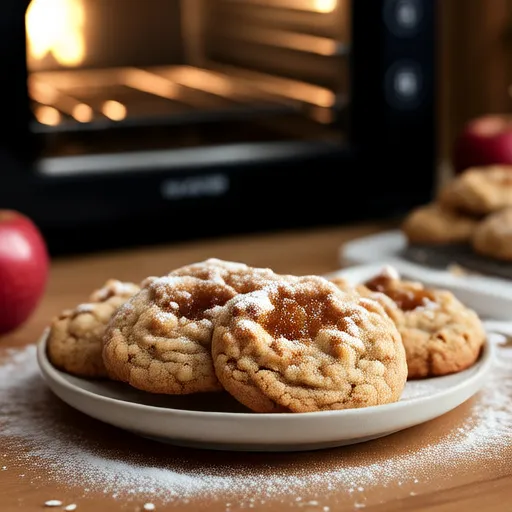 Biscoitos de Aveia com Purê de Maçã