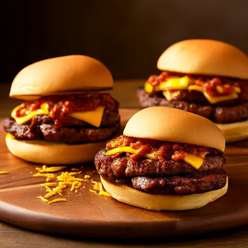 Mini Sanduíches de Carne Assada com Queijo