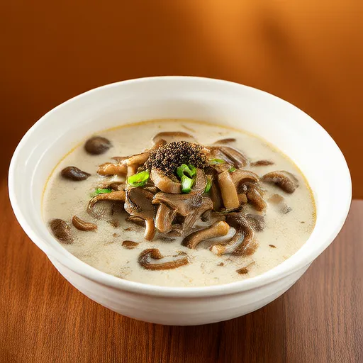 Creamy Morel Mushroom Soup