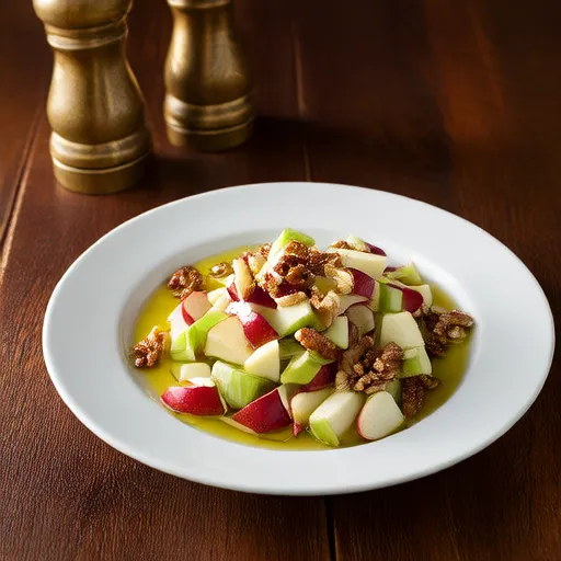 Waldorf Salad with Walnut Oil Vinaigrette