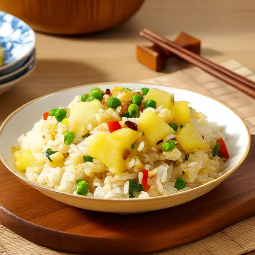 Cơm Chiên Dứa Dễ Làm