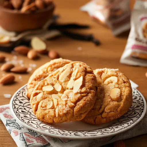 Biscoitos de Amêndoa e Baixo Carboidrato