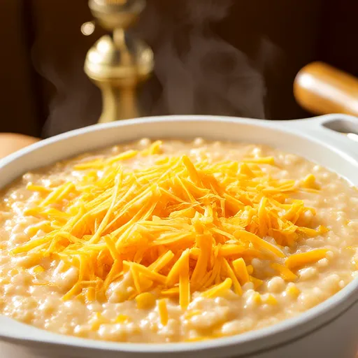 Polenta super fromagée au cuiseur à riz