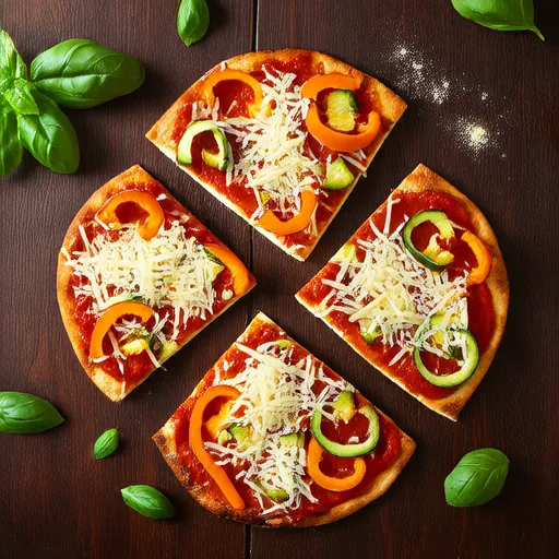 Tic Tac Toe Sebzeli Pizza
