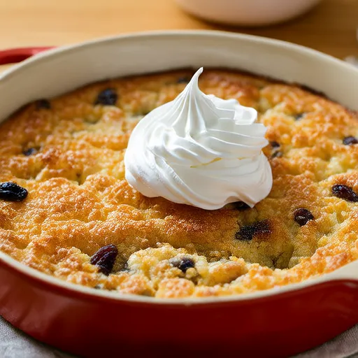 Grandma's Baked Rice Pudding with Meringue