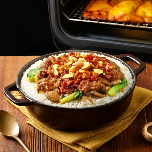 Caçarola de Porco e Arroz Selvagem