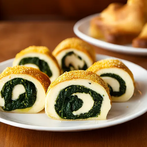 Món khai vị cuộn gà tây