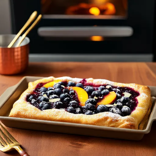 Blueberry Peach Crisp