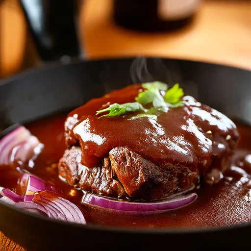 Thịt bò brisket hầm rượu vang