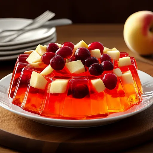Cranberry-Jell-O®-Salat mit Walnüssen