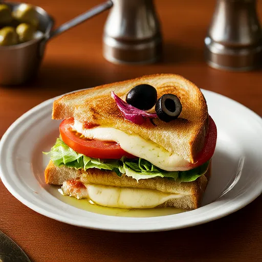 Simple Salami Sandwich