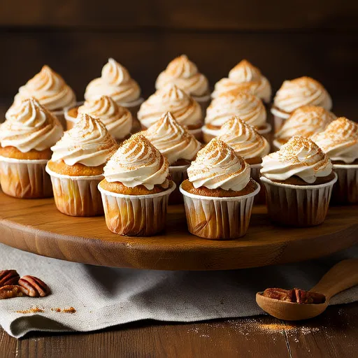 Carrot Cake Cupcakes with Cream Cheese Frosting